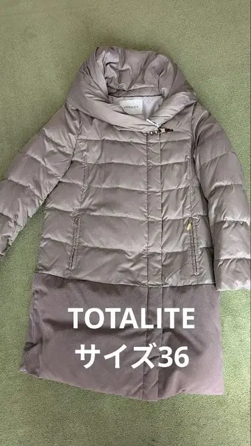 TOTALITE 다운 코트 브라운