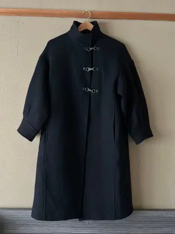 ZARA 블랙 롱 코트 XS