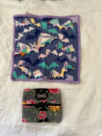 FEILER 페이러 손수건 파우치 2종 세트