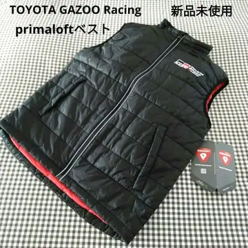 새상품 TOYOTA GAZOO Racing primaloft 베스트 블랙