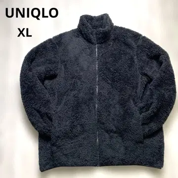 UNIQLO 블랙 플리스 자켓 집업 XL 새상품급