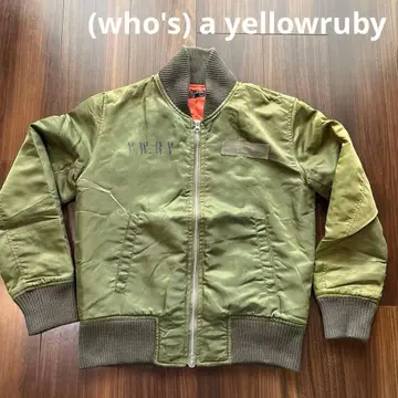(who's) a yellowruby MA-1 플라이트 자켓 M