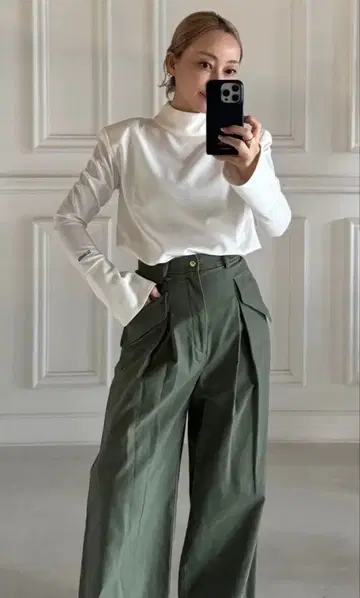 girlish St.cecilia 파워숄더 티셔츠 블라우스 상의