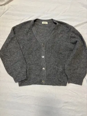 Mila Owen 그레이 니트 가디건