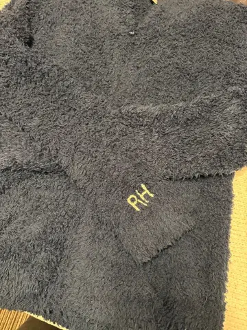 새상품 론 헤르만 플리스 후드티 네이비