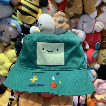 뽑기 게임 탐험활보 BMO 양면 리버서블 버킷햇