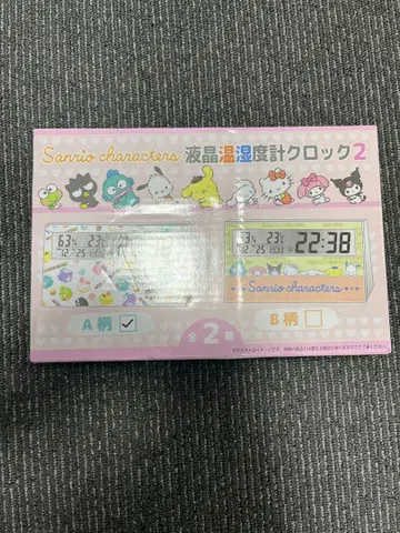 산리오 액정 온습도계 시계2 미개봉 새상품