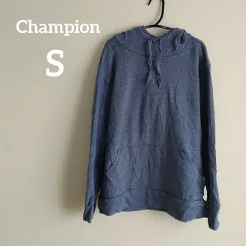 Champion [ S ] 후드 부착 후드티 챔피온 여성용 블루