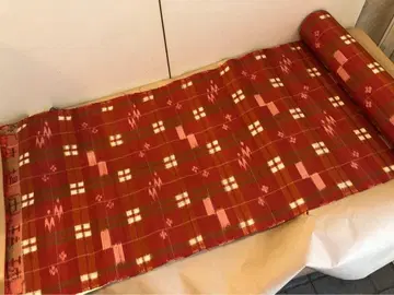 미재단 본장 류큐 명주 직물 빨간색 계열