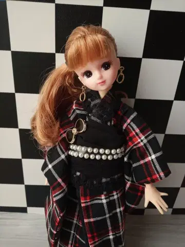 커스텀 리카짱 복슬복슬 컬 리카짱 본체