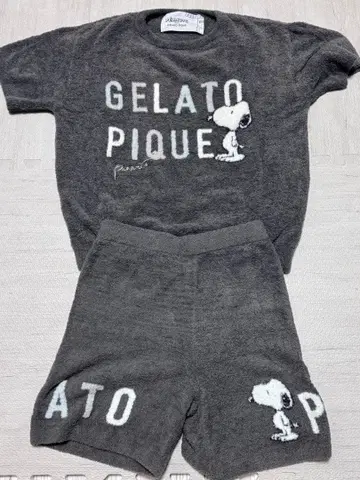 GELATO PIQUE 스누피 룸웨어 셋업 140cm