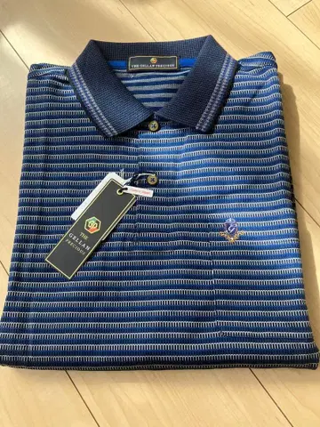 긴팔 피케 셔츠 네이비