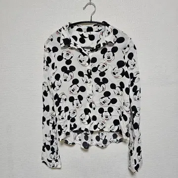 미키 올 패턴 셔츠