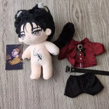 무속성 봉제 인형 20cm 의류 세트