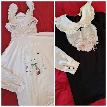 노에미 디어마이러브 토끼 후드티 원피스 묶음 판매