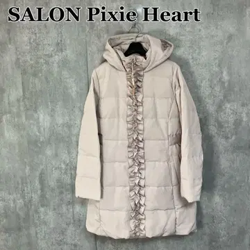 SALON Pixie Heart 프릴 다운 코트 M