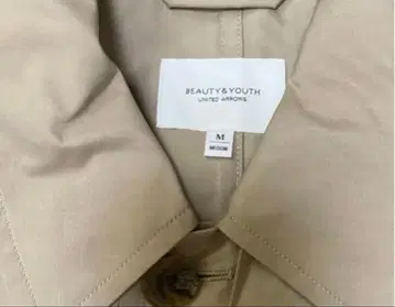 BEAUTY&YOUTH 베이지 트렌치코트 M