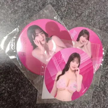 Himari 아크릴 코스터 3개 세트