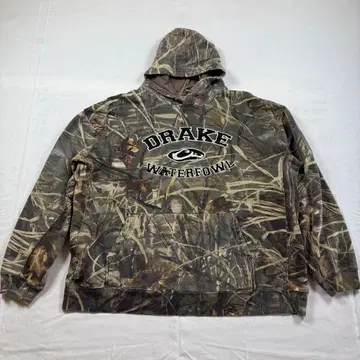 [ XL ] 리얼트리 카모 무늬 후드티 후디 미국제 헌팅