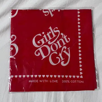 Girls Don't Cry 반다나 빨간색