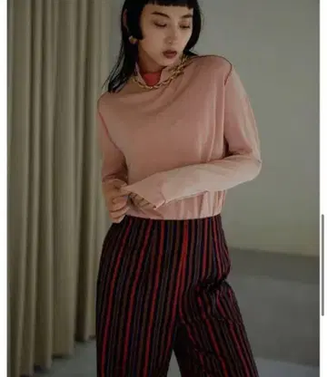 reversible sheer knit top