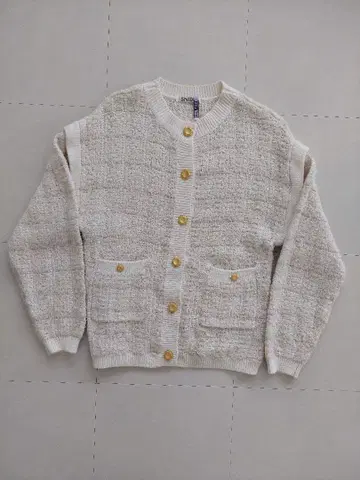 스나이델 트위드 니트 가디건