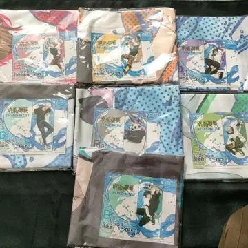 주술회전 세가 럭키 쿠지 빅 크로스 7종 세트