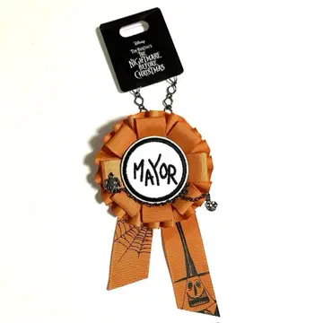 나이트메어 비포 크리스마스 브로치 참 로제트 메이어 시장