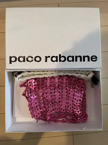 paco rabanne 1969 나노 핑크 숄더백