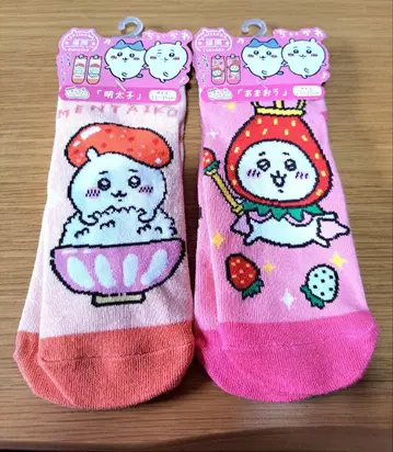 치이카와 양말 2족 세트 후쿠오카 한정판