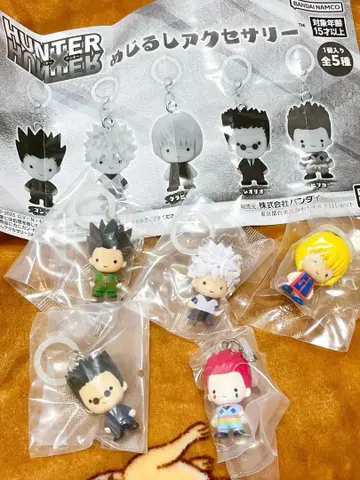 HUNTER x HUNTER 메지루시 액세서리 가챠 컴플리트