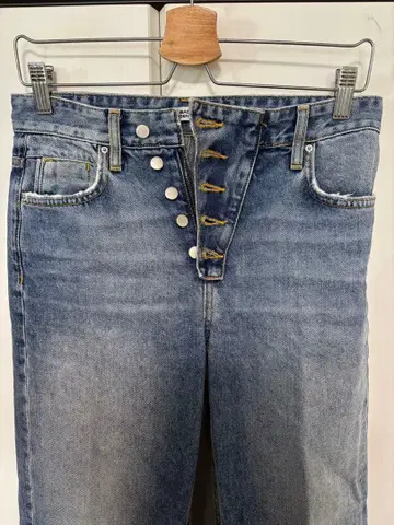 ZARA BASIC Z1975 DENIM 와이드 스트레이트 데님 34