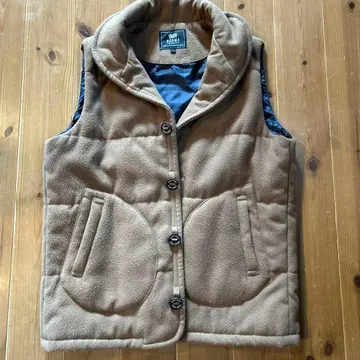 BEAMS HEART 플리스 다운 베스트 L