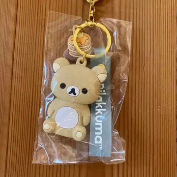 리락쿠마 실리콘 키링