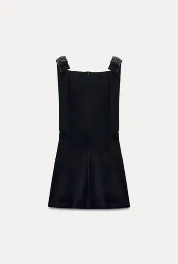 ZARA 리본 포함 벨벳 원피스