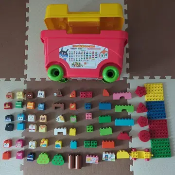 블록라보 호빵맨 첫 블록 왜건