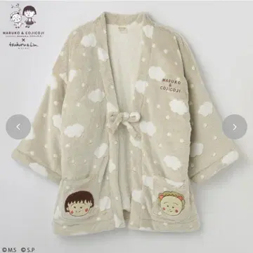 MARUKO & COJICOJI 한텐 플리스 가디건 룸웨어