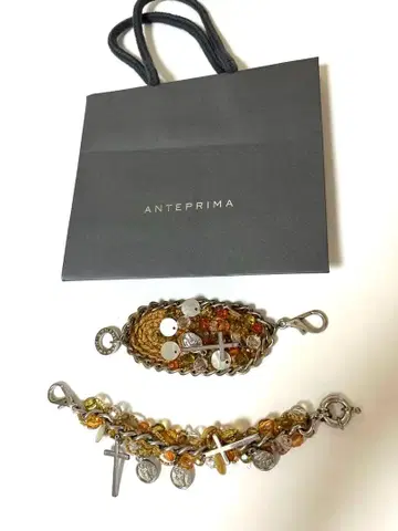 [레어] ANTEPRIMA 참 금속 비즈