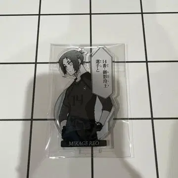 블루 록 미카게 레오 프린세스 카페 아크릴 스탠드 원작 그림