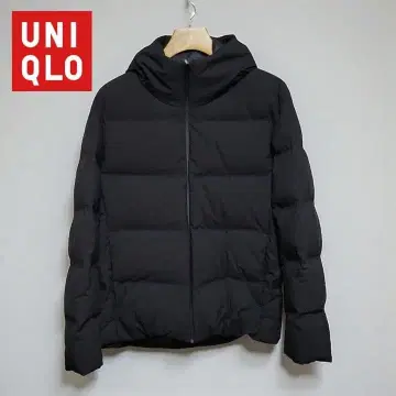 [ 방풍/발수 ] UNIQLO 심리스 다운 파카 XL 블랙