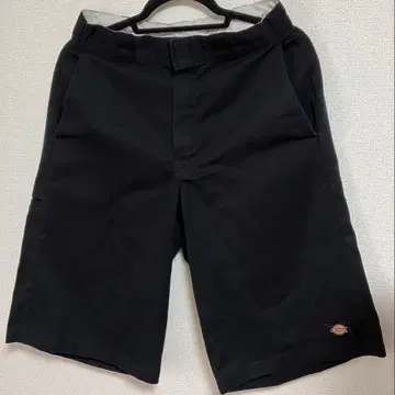 Dickies 블랙 숏팬츠 남성용 하프 팬츠 루즈핏