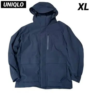 [ 새상품급 ] 유니클로 UNIQLO 하이브리드 다운 파카 XL 블랙