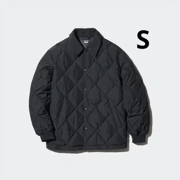 유니클로 UNIQLO 퍼프 테크 퀼팅 자켓 S 블랙