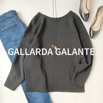 새상품급 개럴개런트 저지 돌먼 블라우스 깔끔하고 여유로운 긴팔g