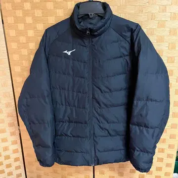 미즈노 블랙 다운 자켓