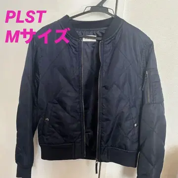 PLST 네이비 퀼팅 블루종 M 사이즈
