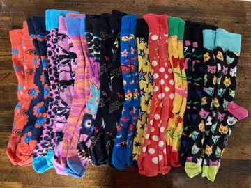 해피 삭스 중고 13족 세트 Happy Socks 디즈니 콜라보