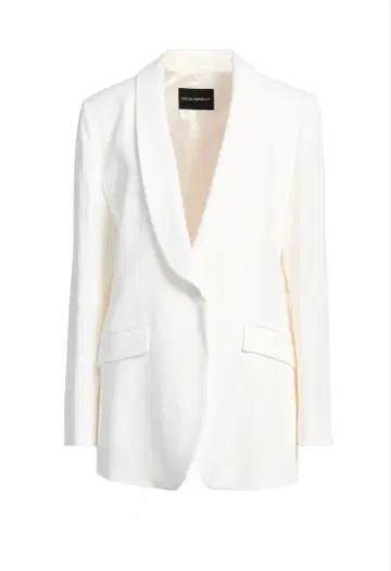 미사용 새상품 EMPORIO ARMANI 화이트 테일러드 자켓 42