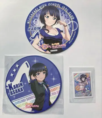 러브 라이브! 니지가사키 학원 아사카 카린 코스터 미니 브로마이드