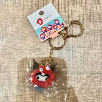 산리오 미야쿠미야쿠 변신 키링 쿠로미 클리어